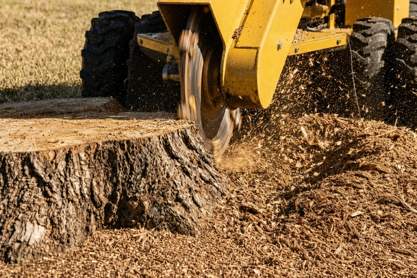 Stump grinding in Ridgecrest, CA